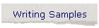 Writing Samples